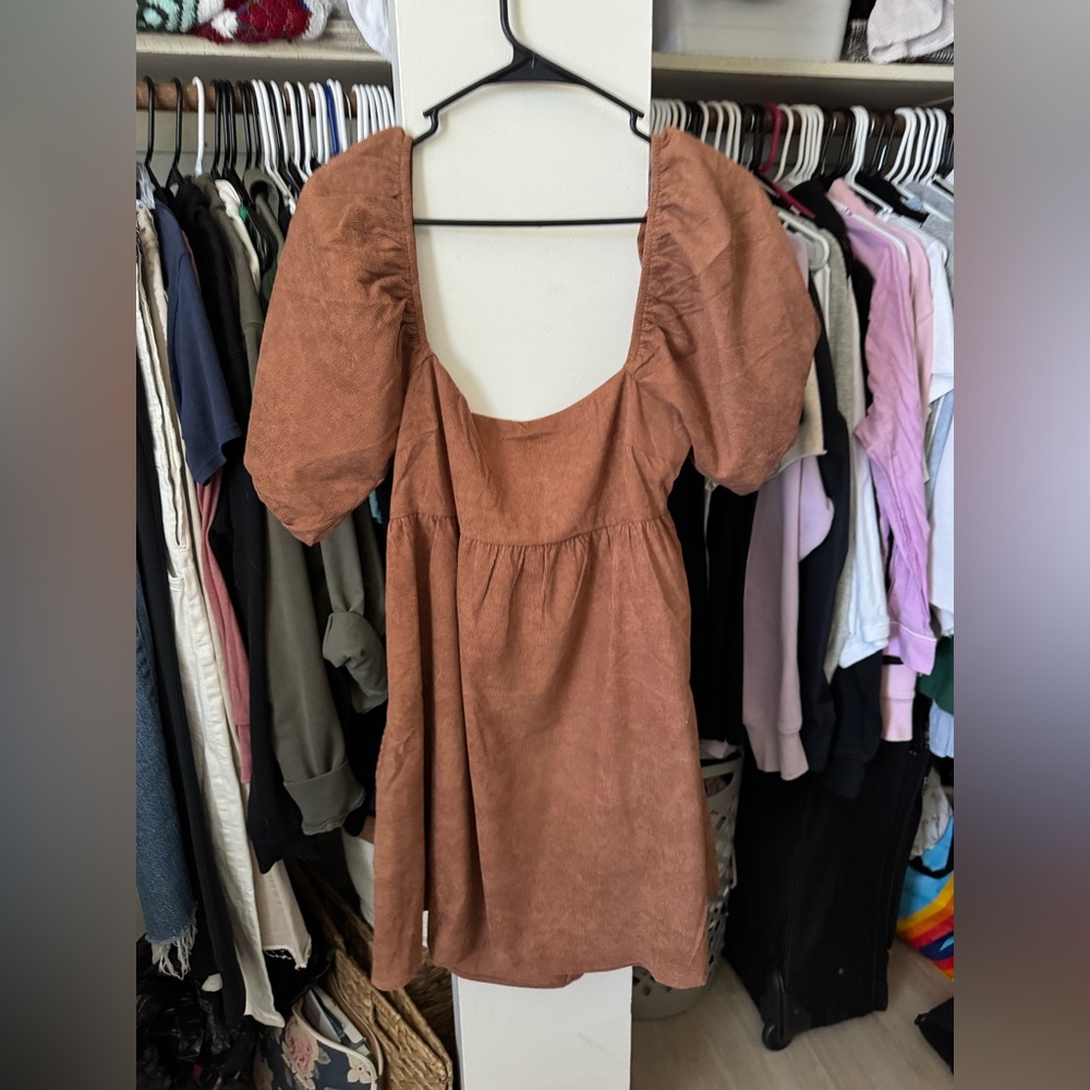 Tie back dress